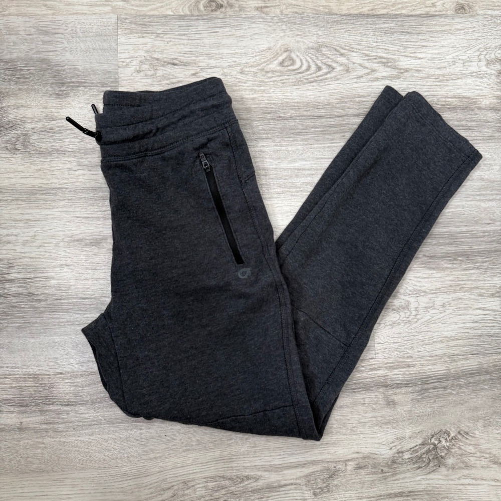GapFit Kids Charcoal‎ Gray Jogger Sweatpants Size XXL 14-16 Athletic G Dry